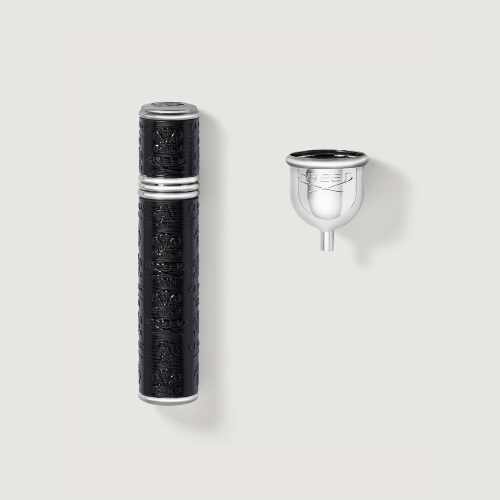Creed - Silver Trim Black Leather 10mL Atomizer