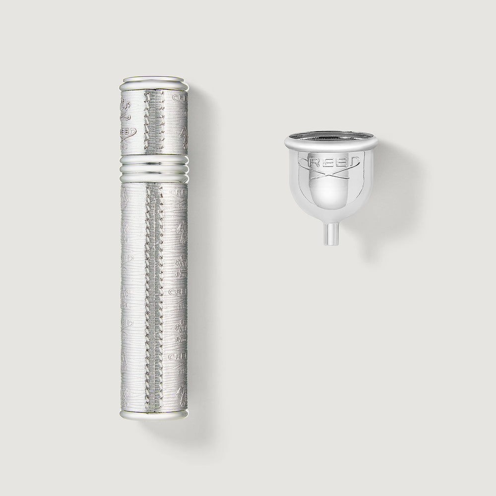 Creed - Salable - Atomizer - Silver Trim Silver Leather 10mL (OLD)