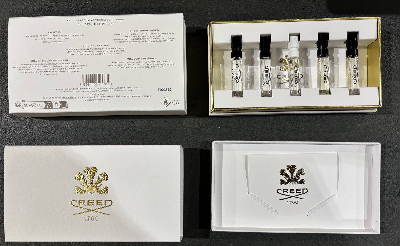 Creed - Salable - AV+AFH+AVC Sampler Set