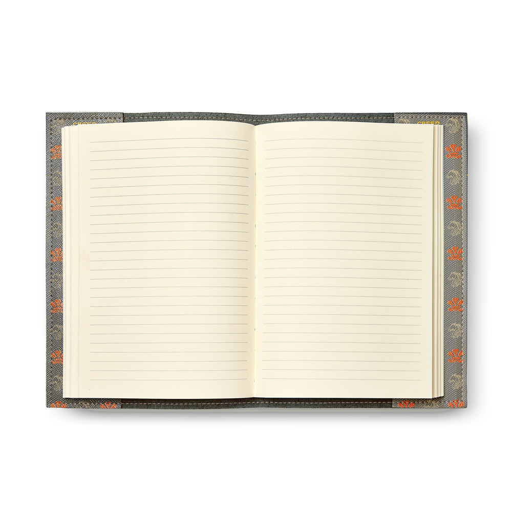 Creed - Collateral - Luxury Leather Grey Notebook