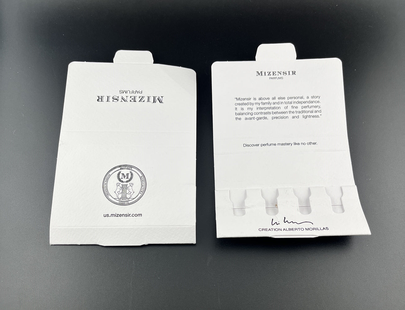 Mizensir - Collateral - Le Sampler 4 x 2mL Box (empty)